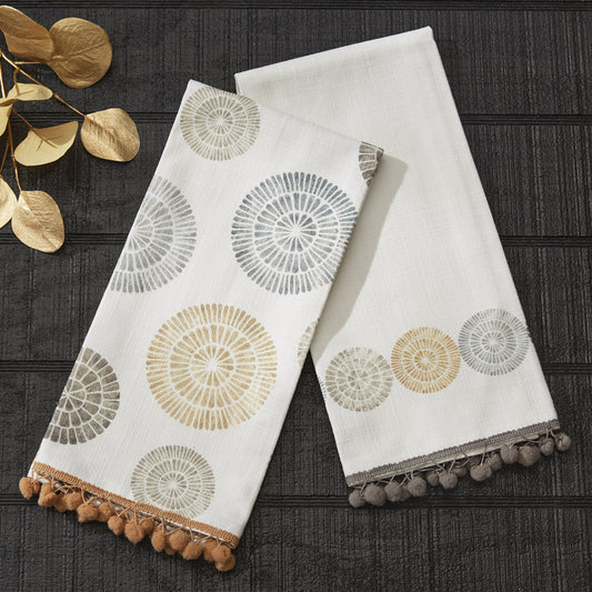 KAI MEDALLION DISHTOWEL SET