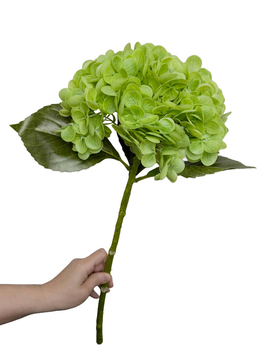 22" Large Bloom Realistic Touch Hydrangea