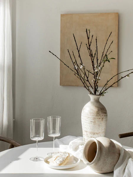 Antique Angled Vase