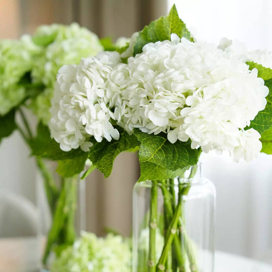 12.5" lifelike Hydrangea-6”bloom