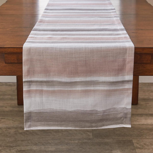 SWEET PEA STRIPE TABLE RUNNER 72"L