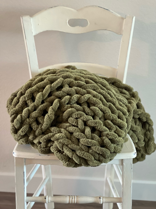 Chunky Knit Throw