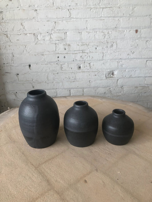 Basalt Round Vase