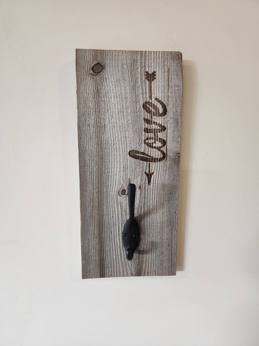 Rustic Farmhouse Reclaimed Wood Wall Hook