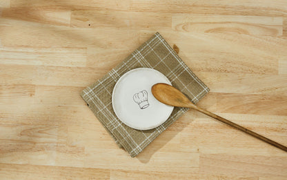 VILLAGER SPOON REST - CREAM