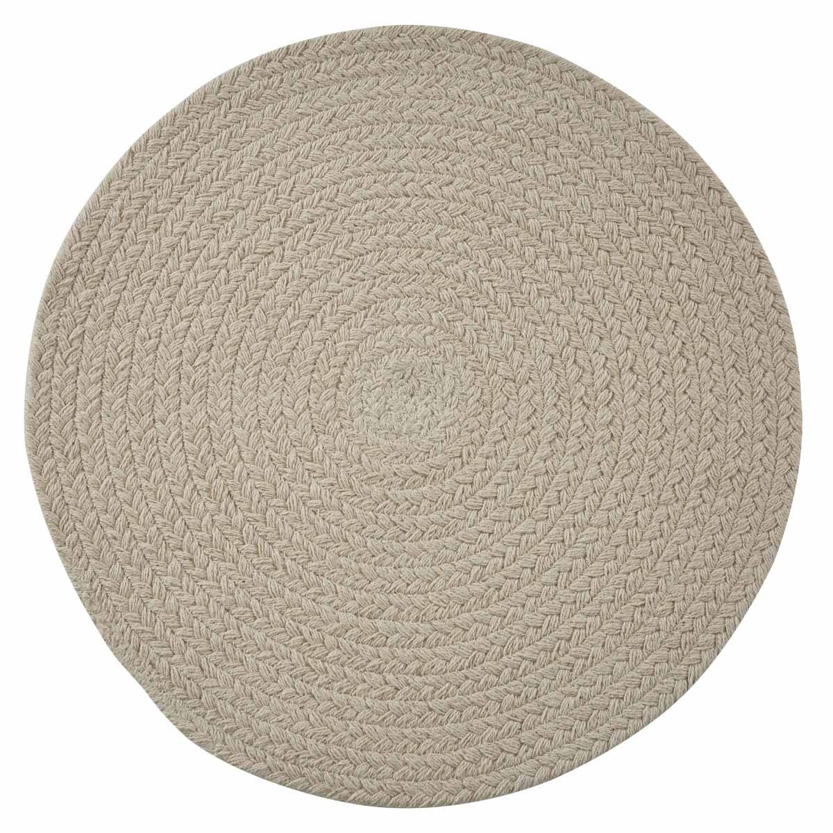 ESSEX ROUND PLACEMAT - PEBBLE (SET OF 4)