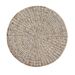 Braided Hyacinth Round Placemat  (Set of 4)