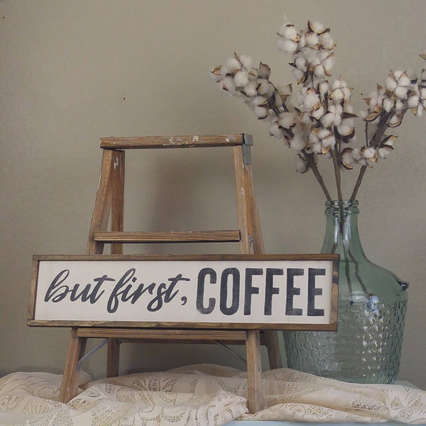 But First, Coffee Sign