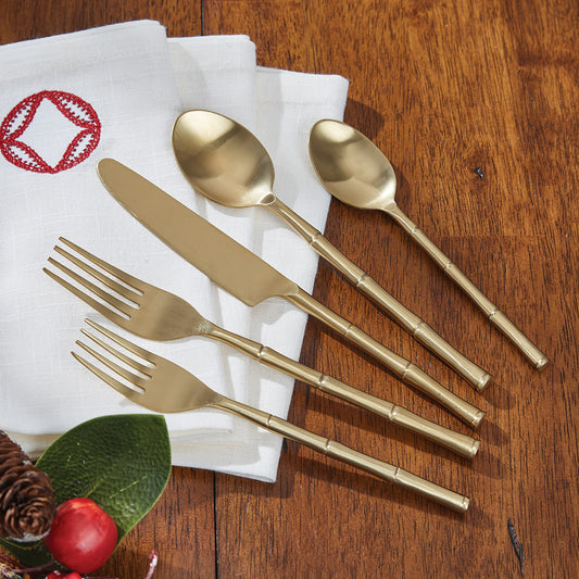 BAMBOO FIVE PIECE PLACE SETTING