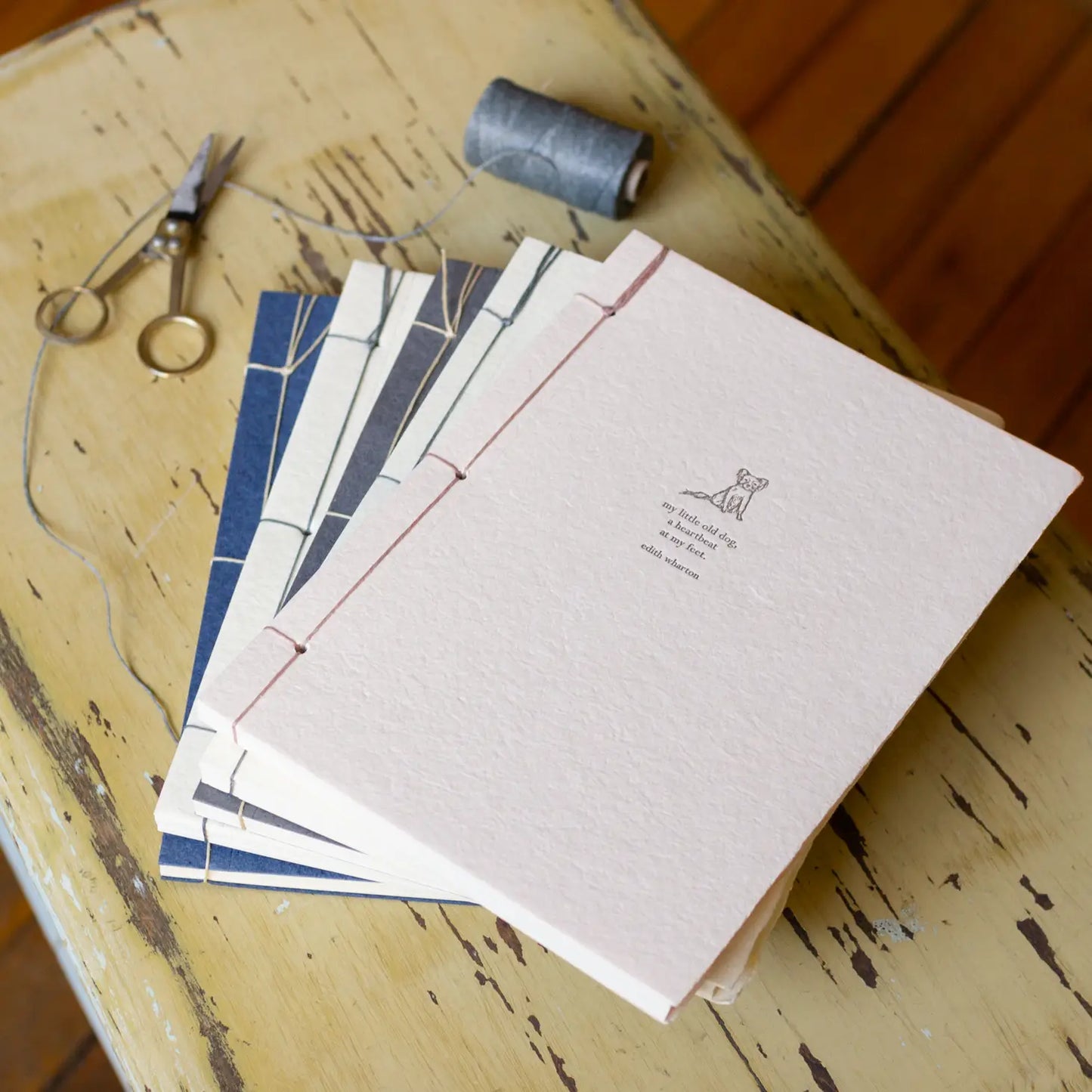 Edith Wharton Handmade Paper Inspiration Journal