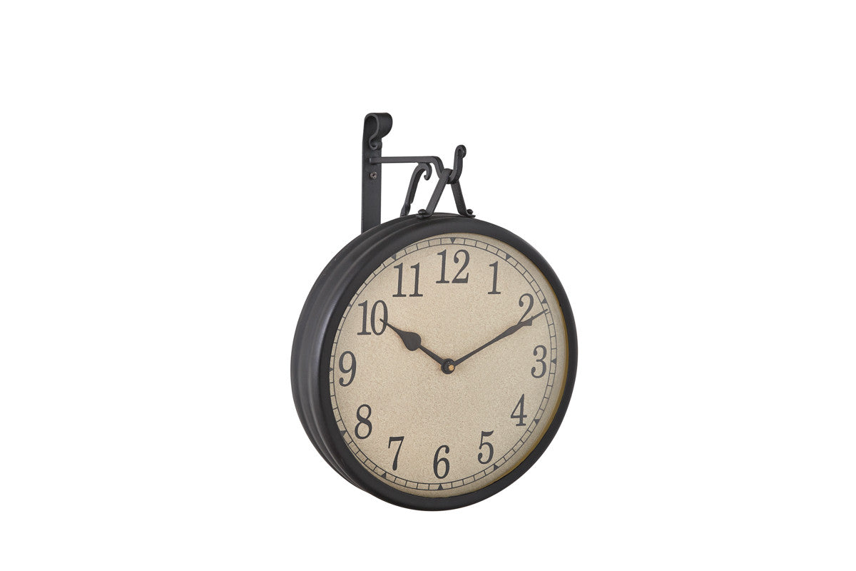 Hanging Clock with Iron Hook