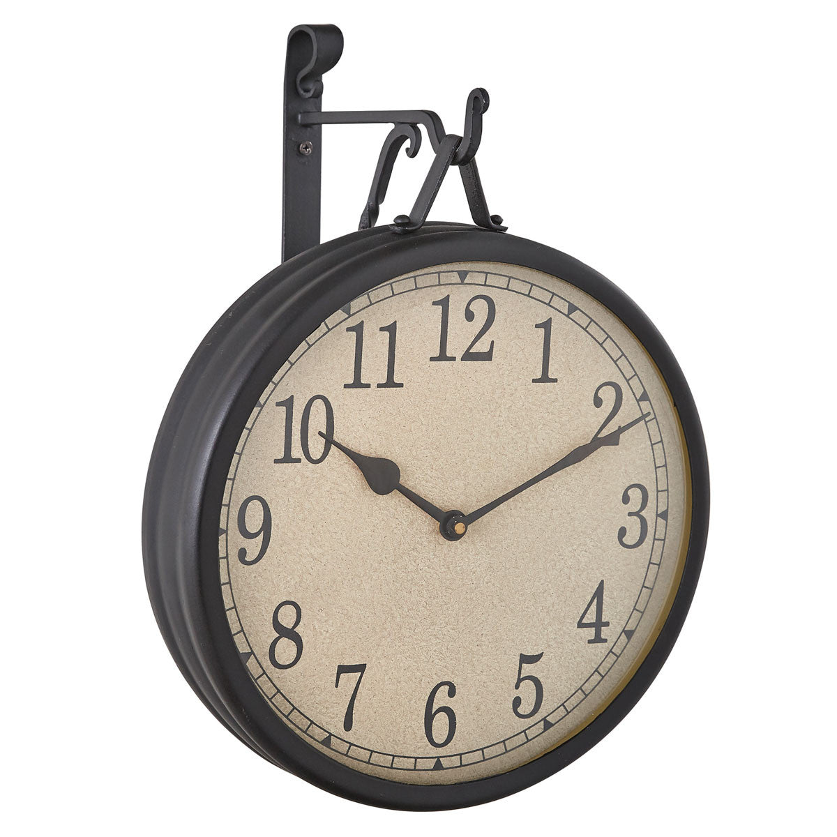 Hanging Clock with Iron Hook