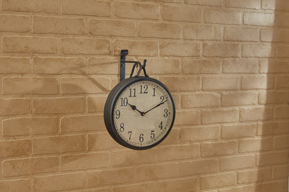 Hanging Clock with Iron Hook