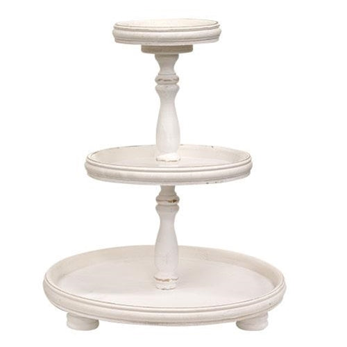 Shabby Chic Tray 3 Tier