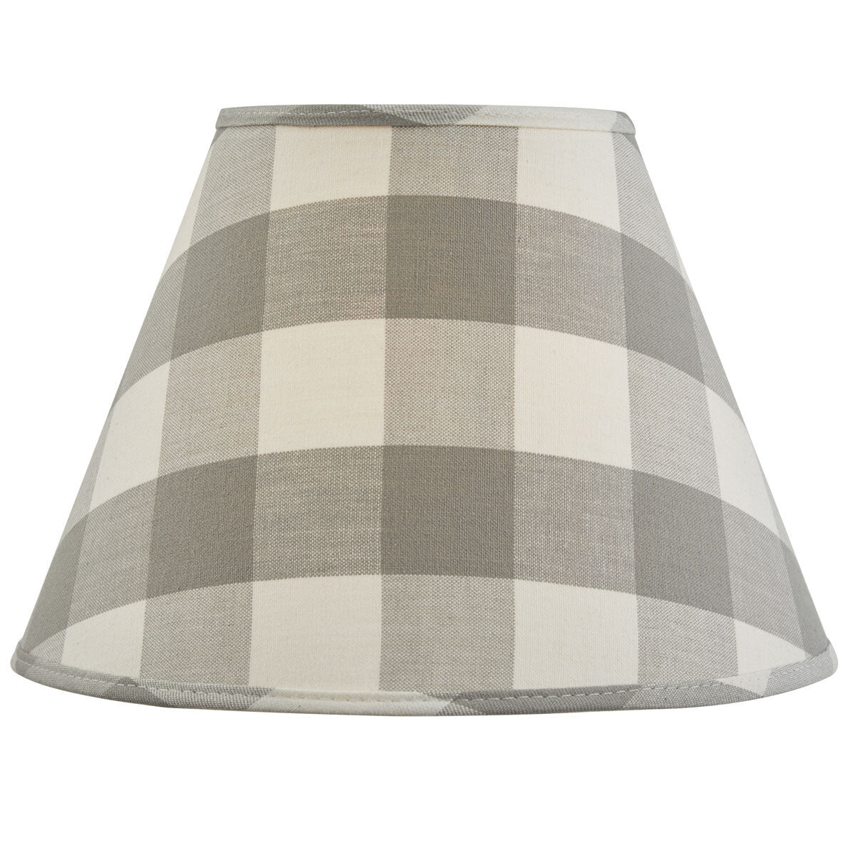 Wicklow Check Lampshade Dove 12"