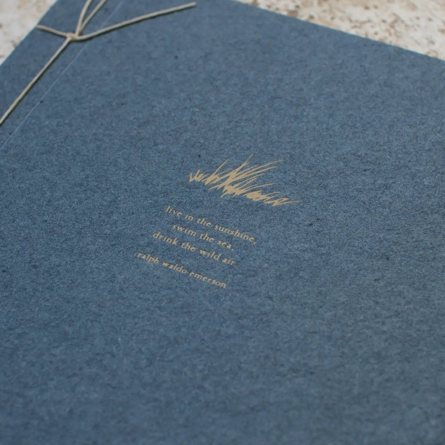 Ralph Waldo Emerson Handmade Paper Inspiration Journal