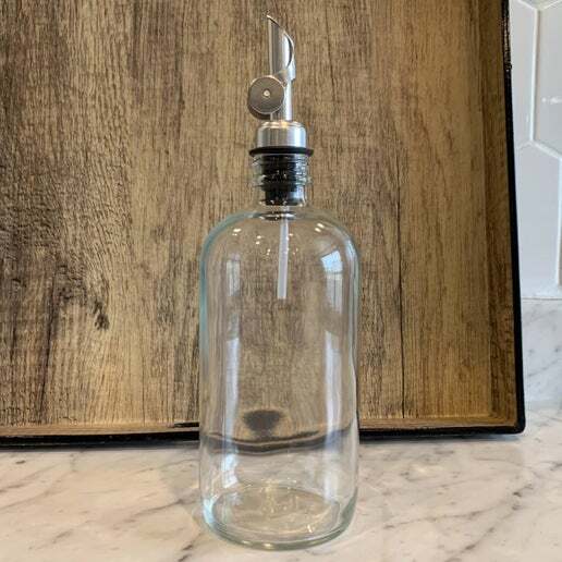 Apothecary Bottle with Weighted Pour Spout | Chic Home Decor