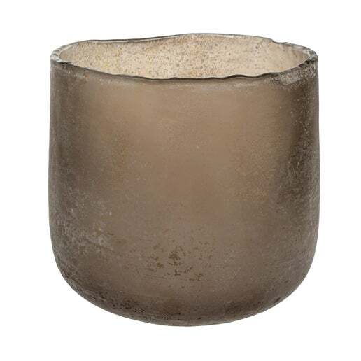 Frost Candle Votive M, Smoke