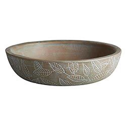 Leaf Embossed Bowl