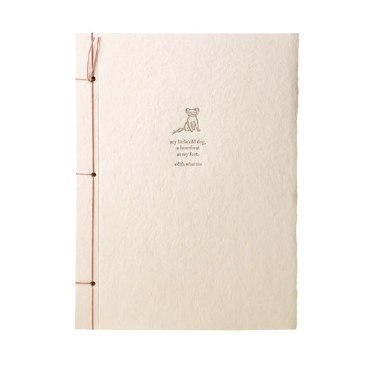 Edith Wharton Handmade Paper Inspiration Journal