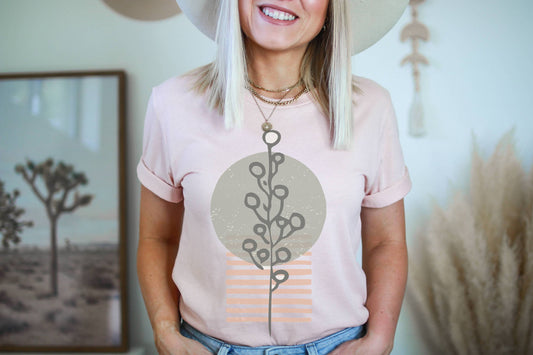 Modern Boho Leaf | Boho Tshirt